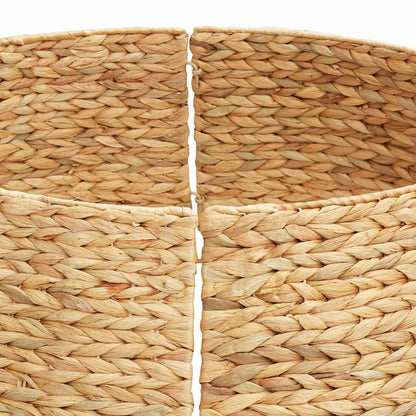 Weihnachtsbaumkragen Braun 90 x 90 x 28 cm Wasserhyazinthe