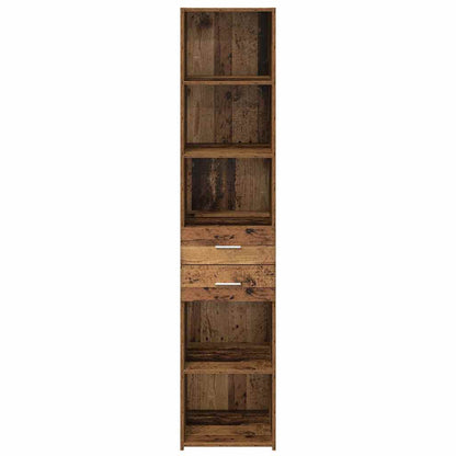 vidaXL Highboard en bois de récupération 40 x 42,5 x 185 cm bois d'ingénierie