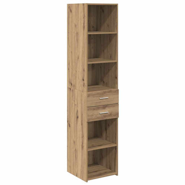 vidaXL Desserte chêne artisan 40 x 42,5 x 185 cm bois d'ingénierie
