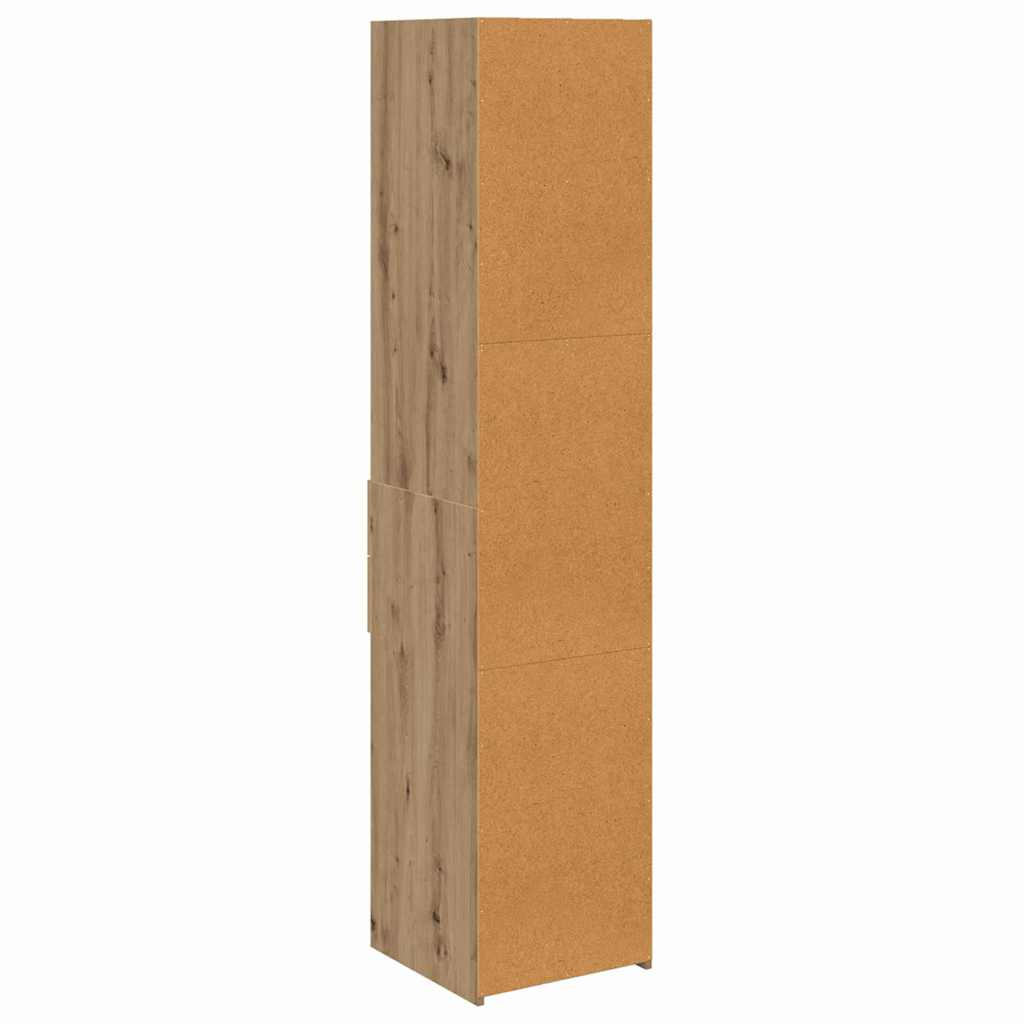 Highboard Artisan-Eiche 40 x 42,5 x 185 cm Holzwerkstoff