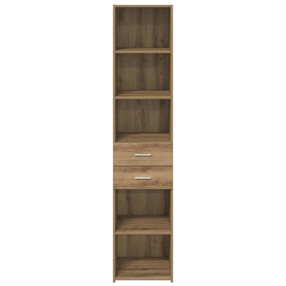 Highboard Artisan-Eiche 40 x 42,5 x 185 cm Holzwerkstoff