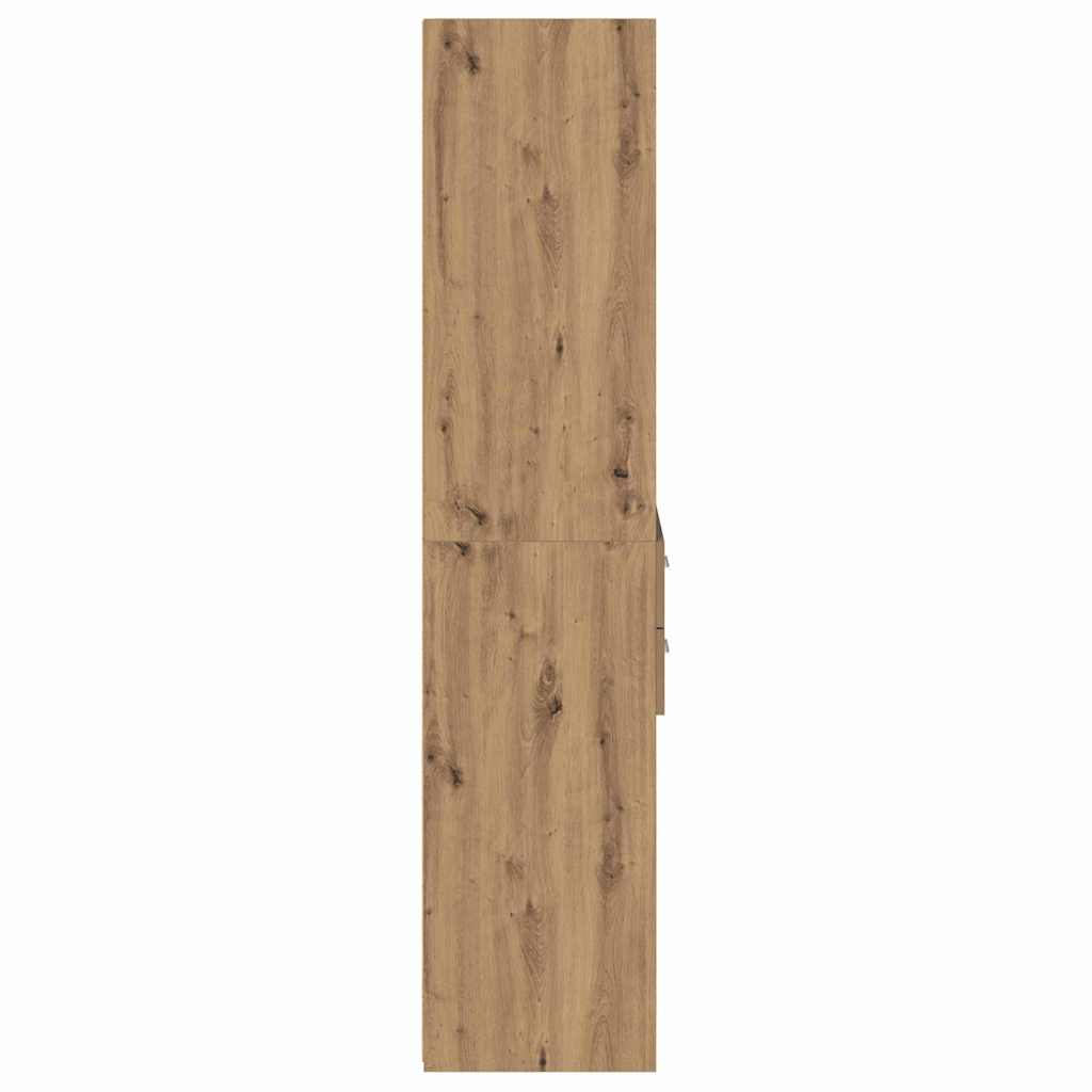 Highboard Artisan-Eiche 40 x 42,5 x 185 cm Holzwerkstoff