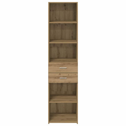 Highboard Artisan-Eiche 45 x 42,5 x 185 cm Holzwerkstoff