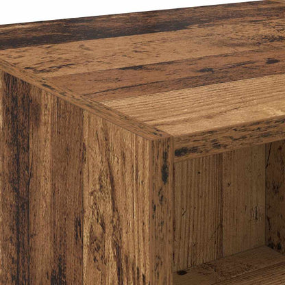vidaXL Highboard Altholz 50 x 42,5 x 185 cm Holzwerkstoff