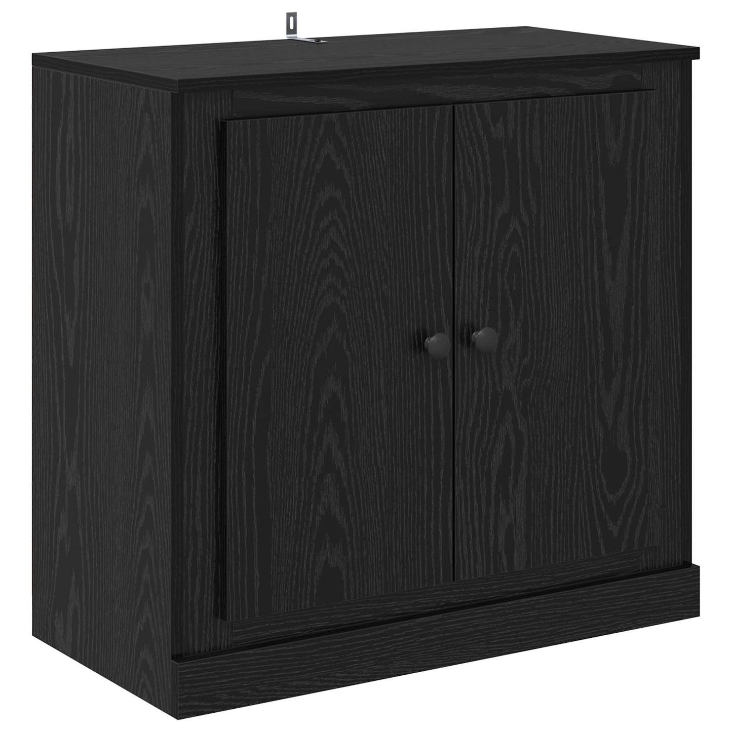 Sideboards 3 pcs Schwarz Eichen-Optik 70 x 35,5 x 67,5 cm