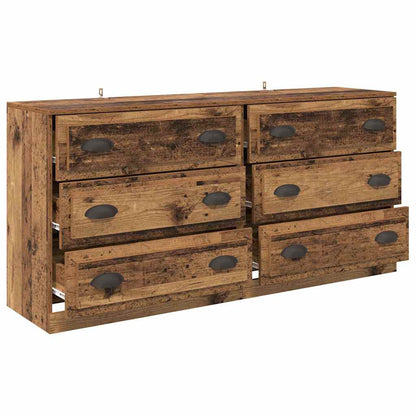 Sideboards 2 pcs Altholz 70 x 35,5 x 67,5 cm Holzwerkstoff