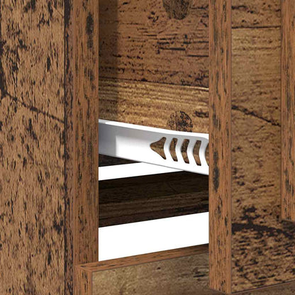vidaXL Sideboards 2 pcs Altholz 70 x 35,5 x 67,5 cm Holzwerkstoff