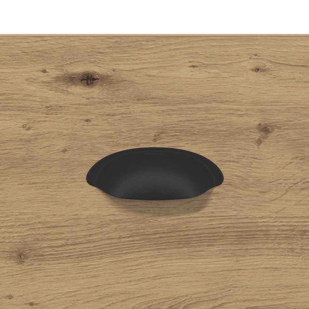 vidaXL Sideboards 2 pcs Artisan-Eiche 70 x 35,5 x 67,5 cm