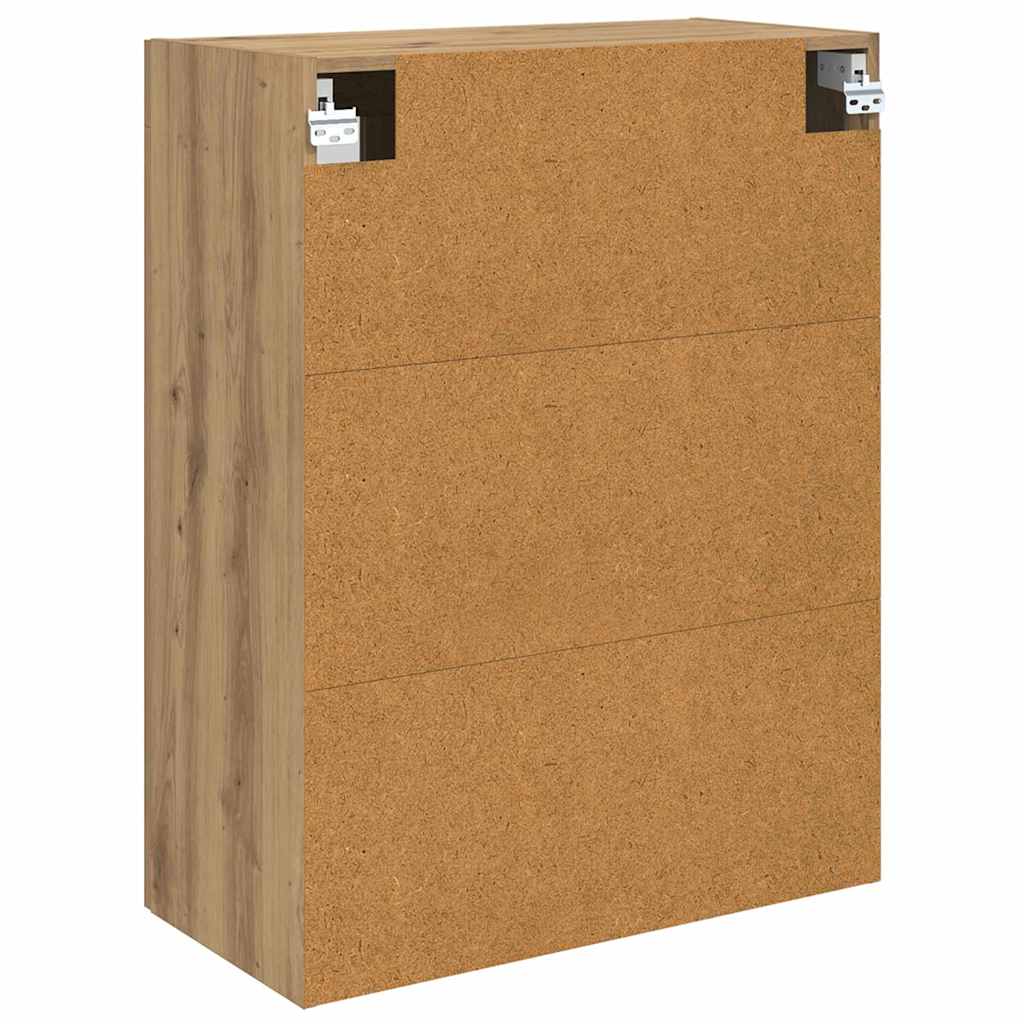 vidaXL Wandschränke 2 pcs Artisan-Eiche 69,5 x 34 x 90 cm