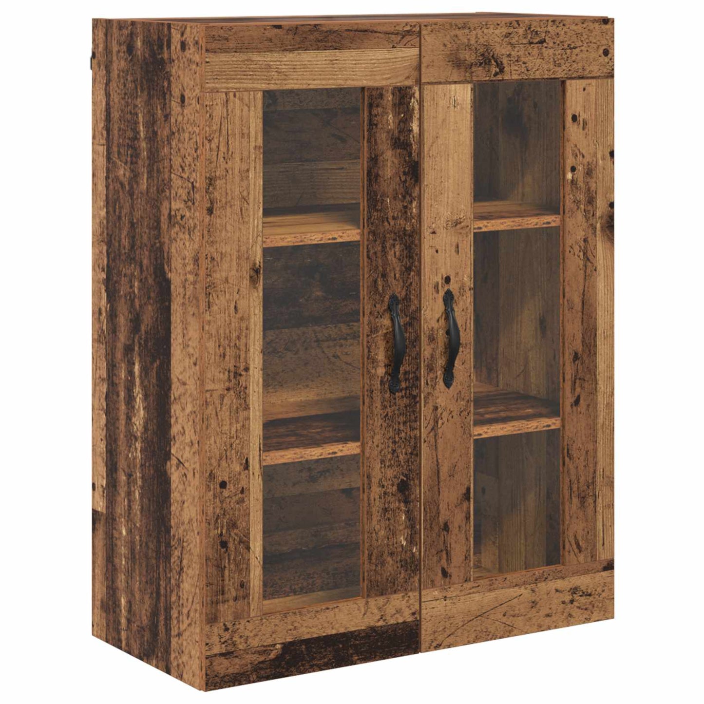 vidaXL Highboard en bois de récupération 69,5 x 34 x 180 cm Aggloméré