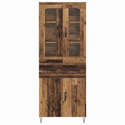 vidaXL Highboard Altholz 69,5 x 34 x 90 cm Holzwerkstoff