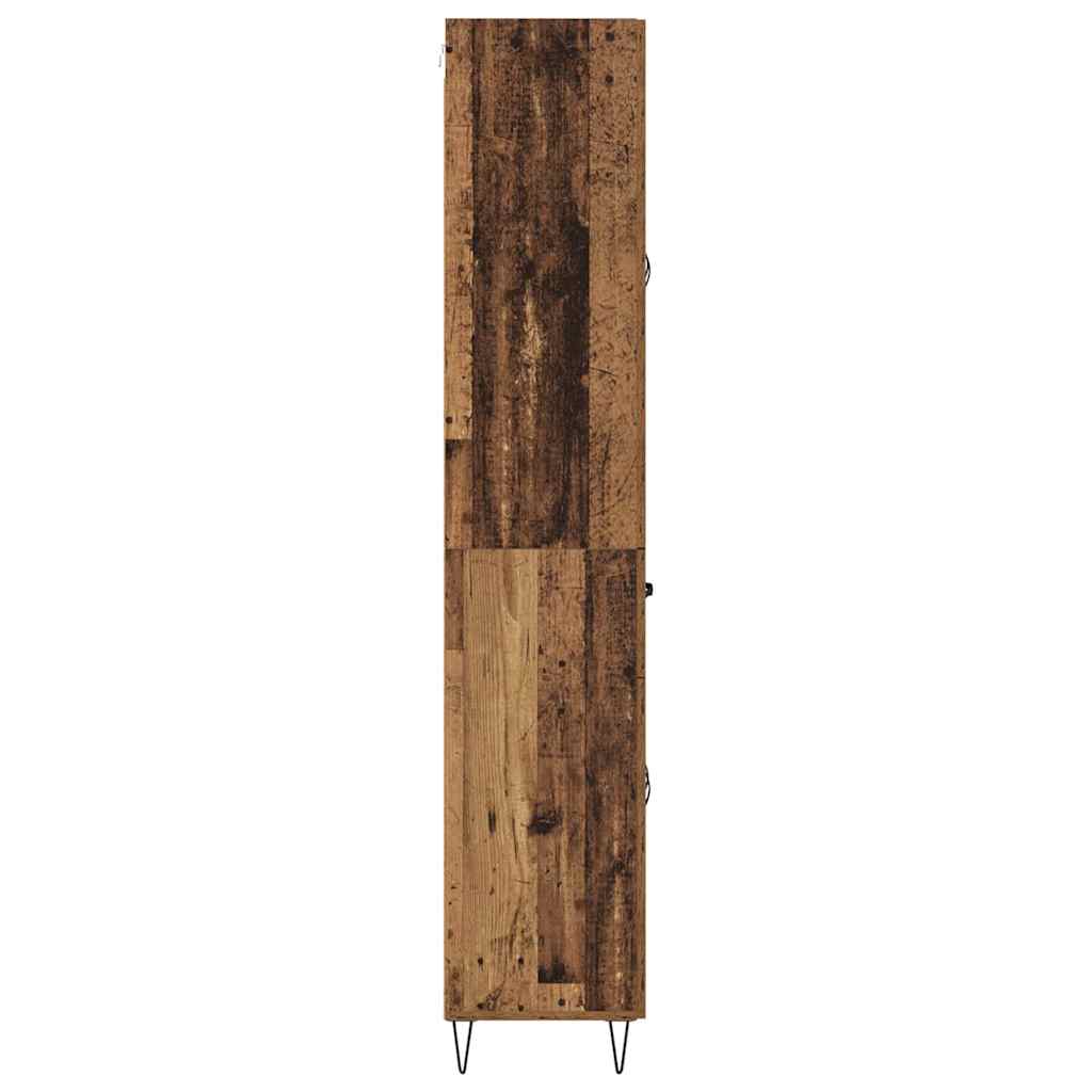 vidaXL Highboard Altholz 69,5 x 34 x 90 cm Holzwerkstoff