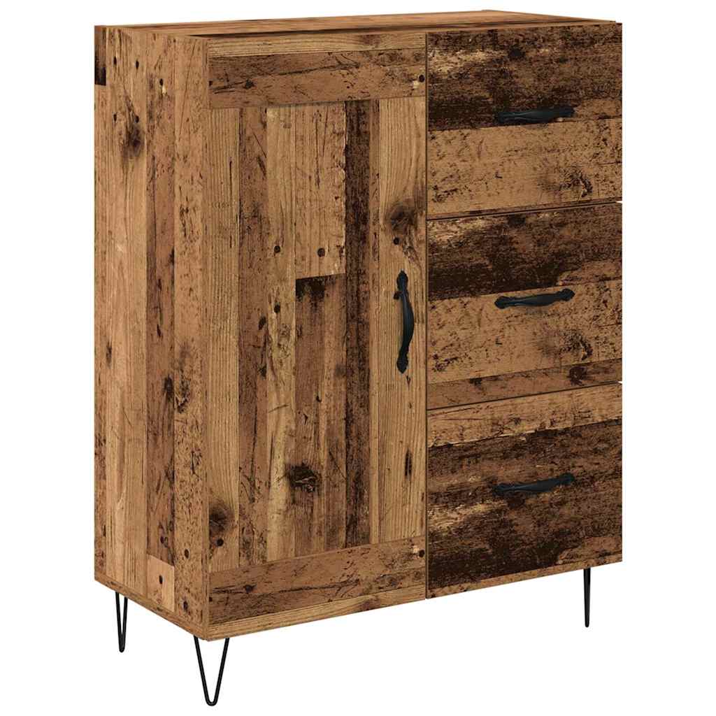 vidaXL Highboard Altholz 69,5 x 34 x 90 cm Holzwerkstoff