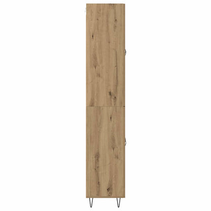 vidaXL Highboard Artisan-Eiche 69,5 x 34 x 90 cm Holzwerkstoff