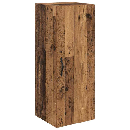 vidaXL Highboard Altholz 34,5 x 34 x 90 cm Holzwerkstoff
