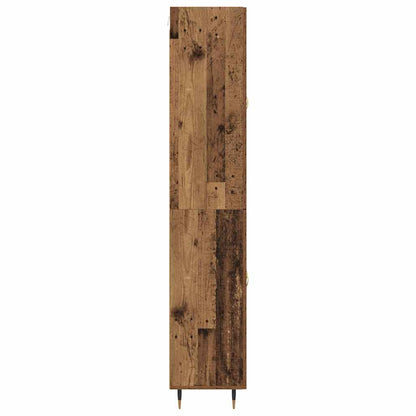 Highboard Altholz 69,5 x 34 x 90 cm Holzwerkstoff