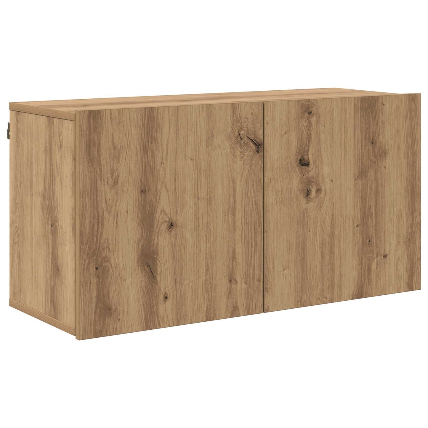 vidaXL Meubles TV muraux 4 pcs Chêne artisan Bois d'ingénierie