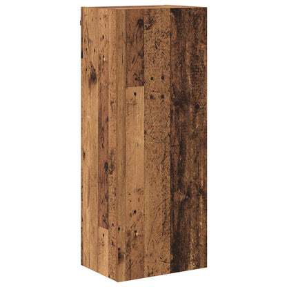 vidaXL TV-Wandmöbel Wandmontiert 5 pcs Altholz Holzwerkstoff