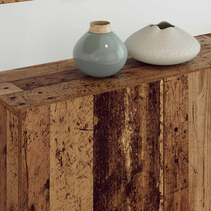 vidaXL Meuble TV mural 5 pcs en bois recyclé, support mural