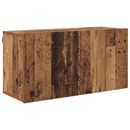 vidaXL Meuble TV mural 5 pcs en bois recyclé, support mural