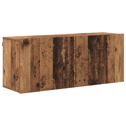 vidaXL Meuble TV mural 5 pcs bois recyclé reconstitué