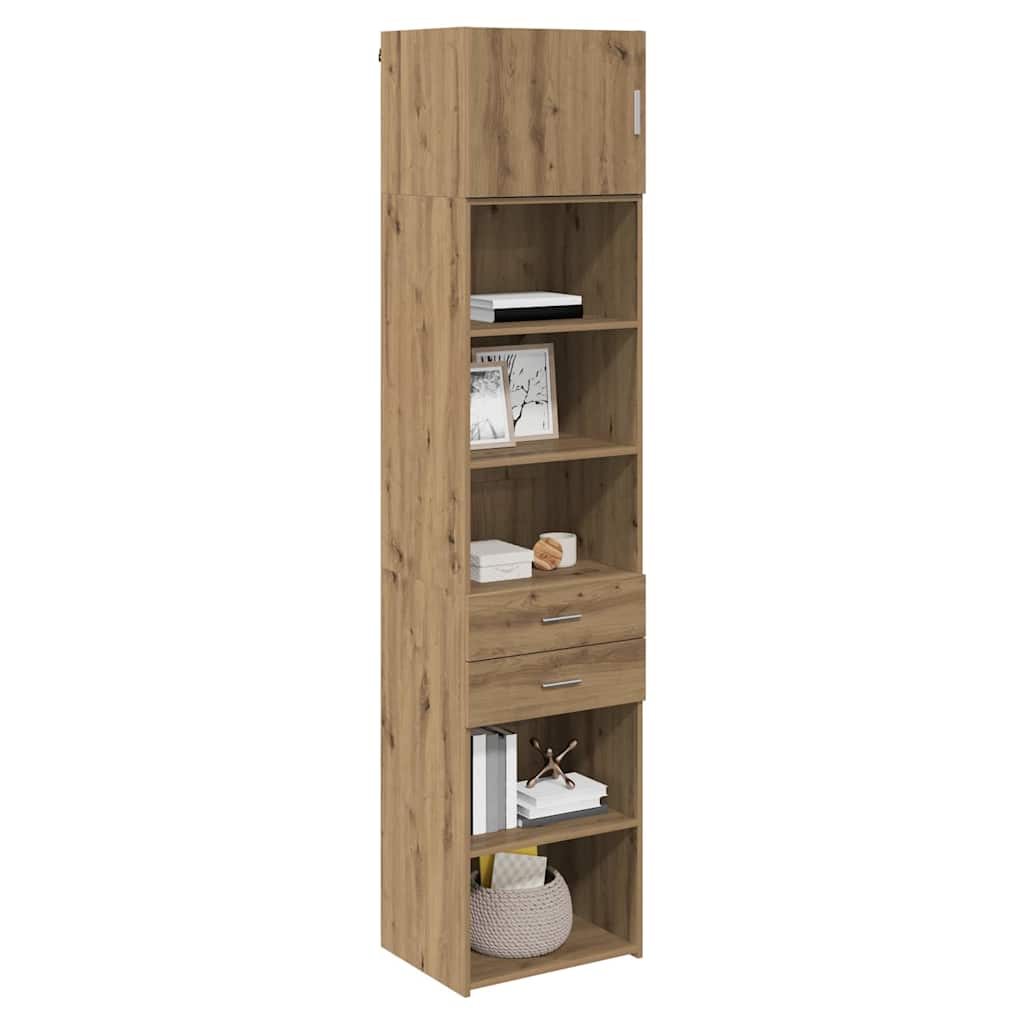 Highboard Artisan-Eiche 50 x 42,5 x 225 cm Holzwerkstoff