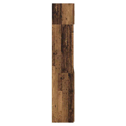 vidaXL Aufbewahrungsschrank Altholz 80 x 42,5 x 225 cm Holzwerkstoff
