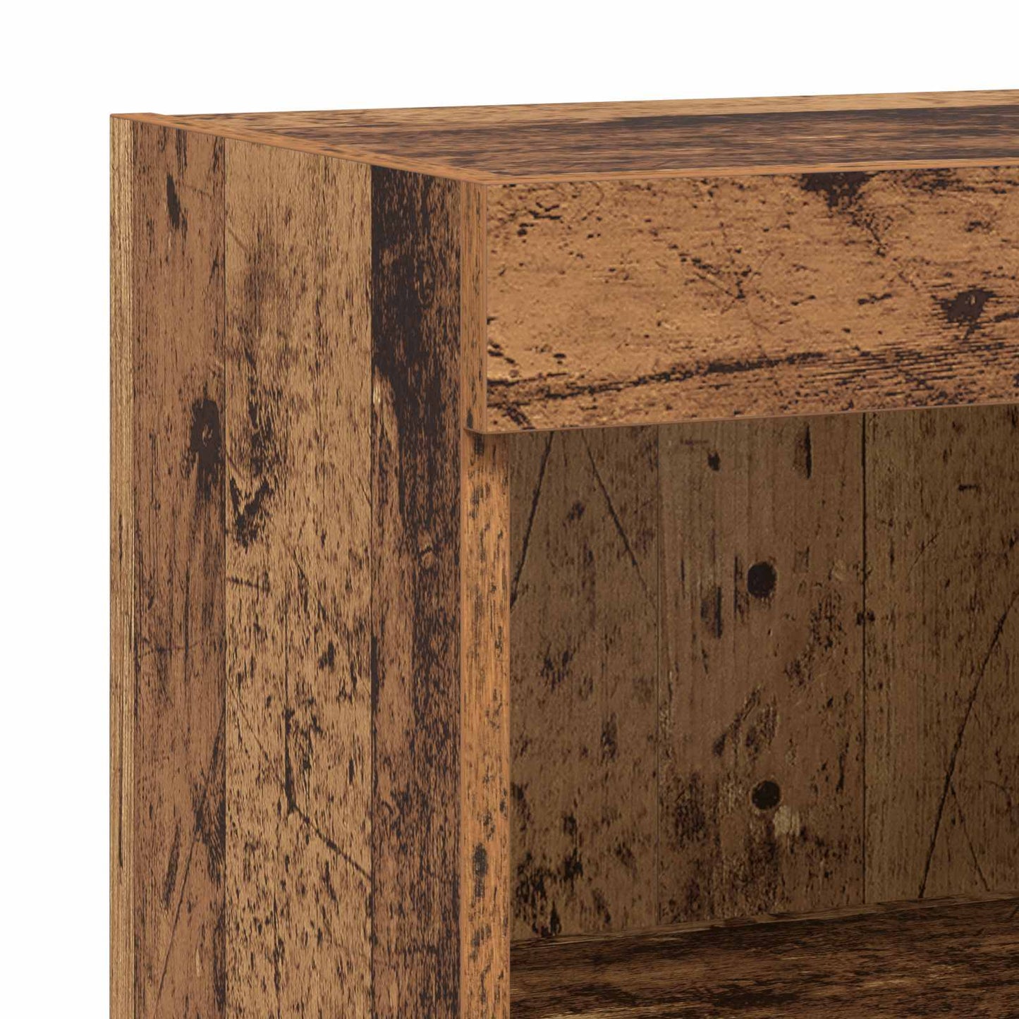 vidaXL Meubles TV muraux 4 pcs Chêne artisan Matériau à base de bois