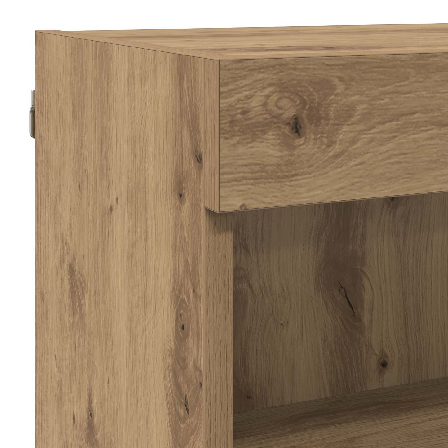 vidaXL TV-Wandmöbel Wandmontiert 6 pcs Artisan-Eiche Holzwerkstoff