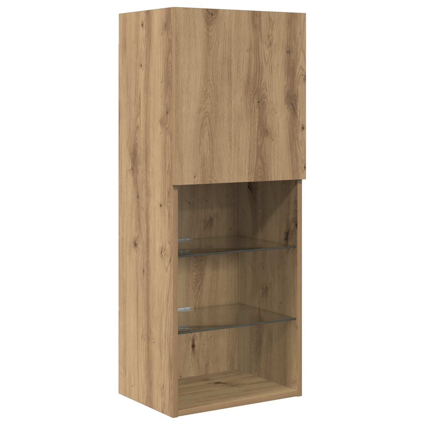 vidaXL Meubles TV muraux 6 pcs Chêne artisan Bois d'ingénierie