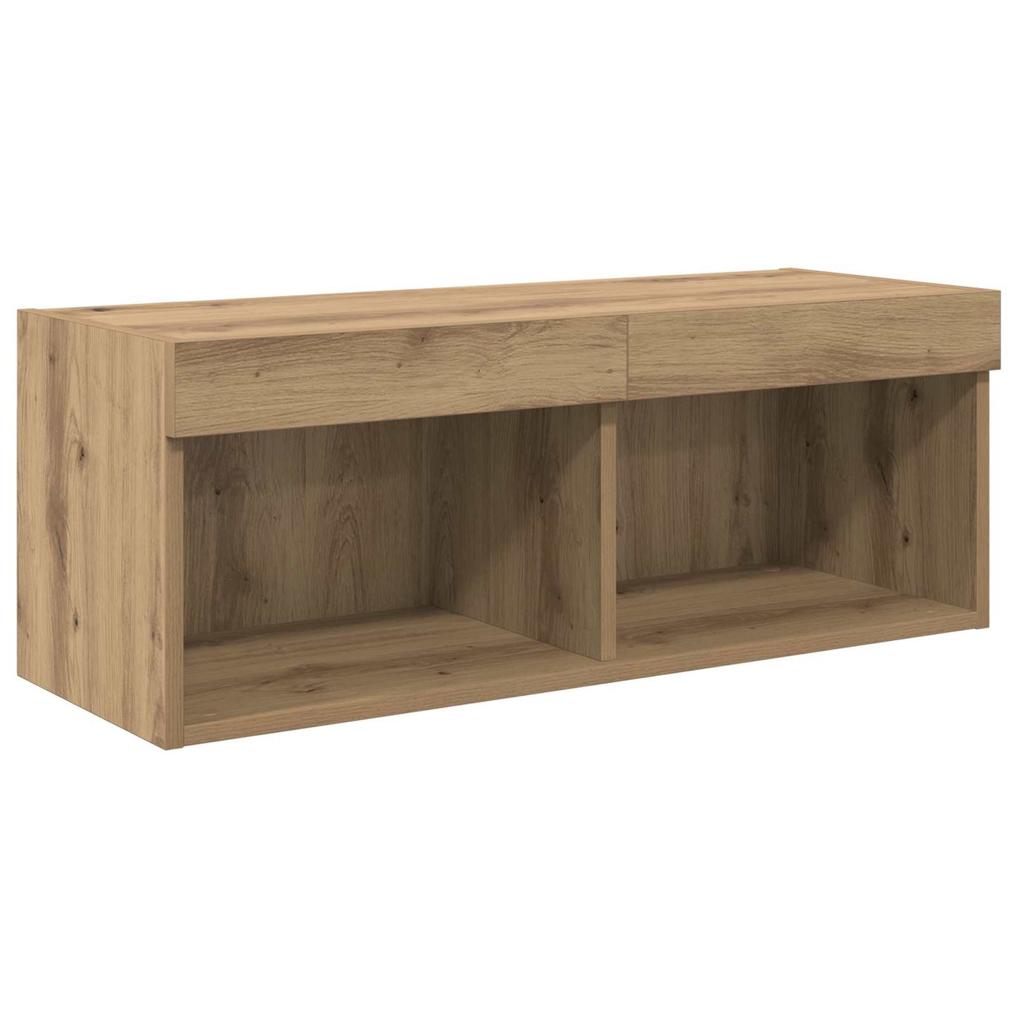 vidaXL Meubles TV muraux 6 pcs Chêne artisan Bois d'ingénierie