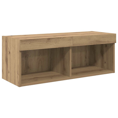 vidaXL Meubles TV muraux 6 pcs Chêne artisan Bois d'ingénierie