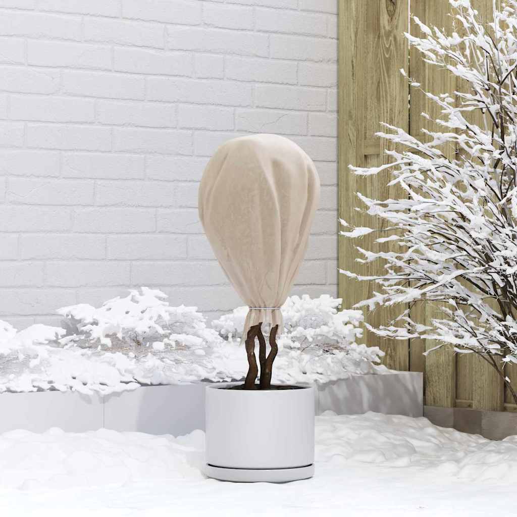 Winterschutz fur Pflanzen Beige 20 x 1,6 m Vliesstoff