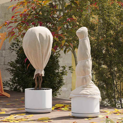 Winterschutz fur Pflanzen Beige 100 x 1,6 m Vliesstoff