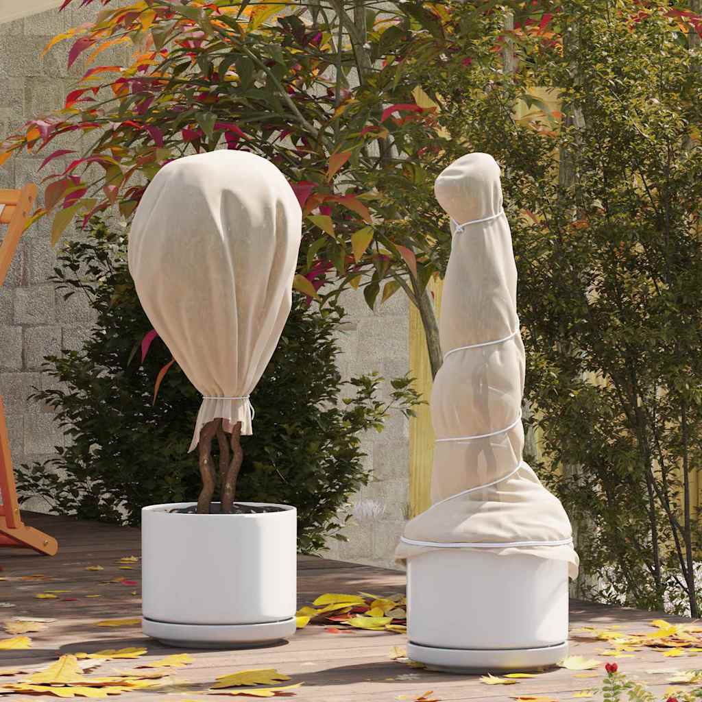 Winterschutz fur Pflanzen Beige 100 x 1,6 m Vliesstoff