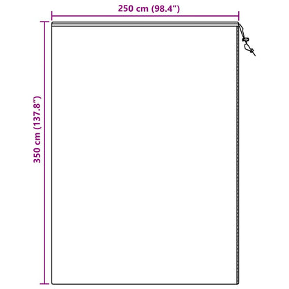 Winterschutz fur Pflanzen Beige 3,5 x 2,5 m Vliesstoff