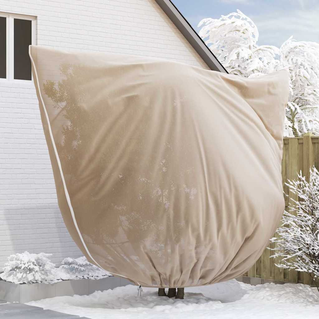 Winterschutz fur Pflanzen 3 pcs Beige 3,5 x 3,93 m Vliesstoff