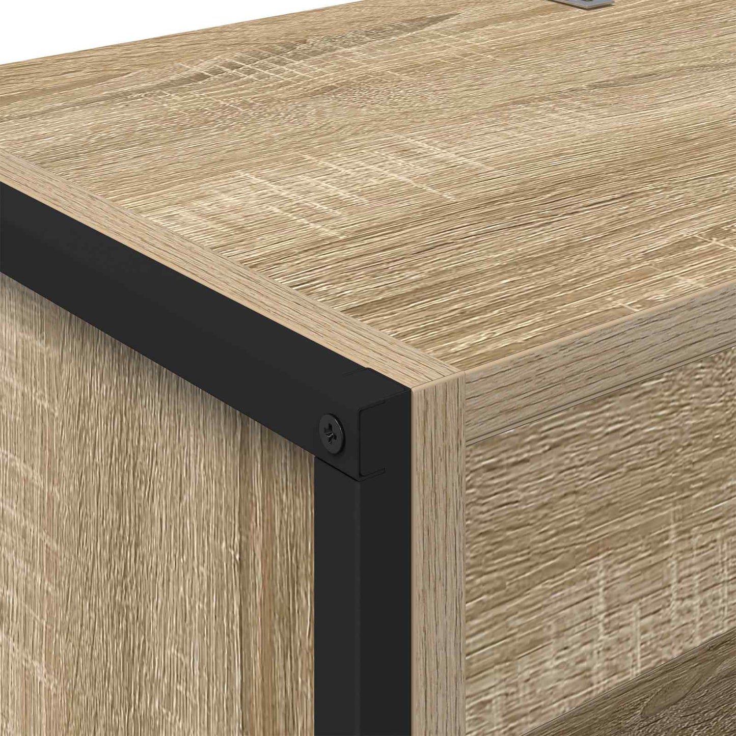 vidaXL Bücherregal 2 pcs Sonoma 80 x 30 x 155 cm Holzwerkstoff