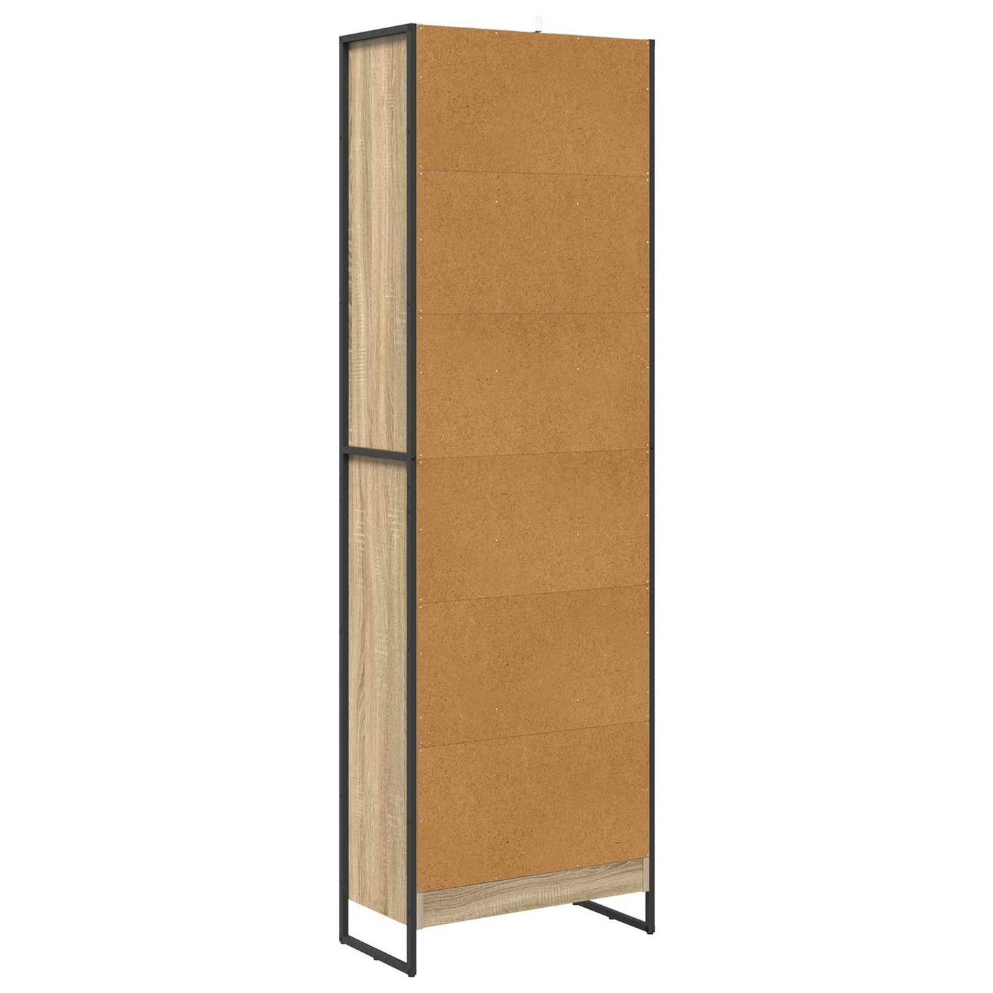 vidaXL Bücherregal 2 pcs Sonoma 80 x 30 x 155 cm Holzwerkstoff