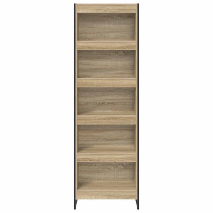 vidaXL Bücherregal 2 pcs Sonoma 80 x 30 x 155 cm Holzwerkstoff