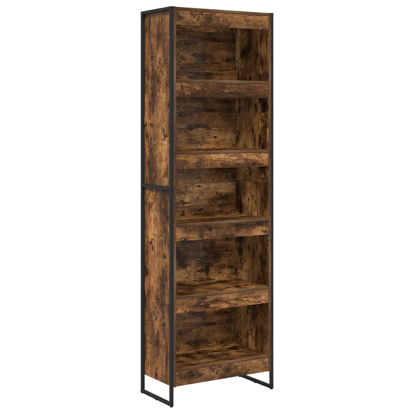 vidaXL Bücherregal 2 pcs Raucharbe 80 x 30 x 155 cm Holzwerkstoff