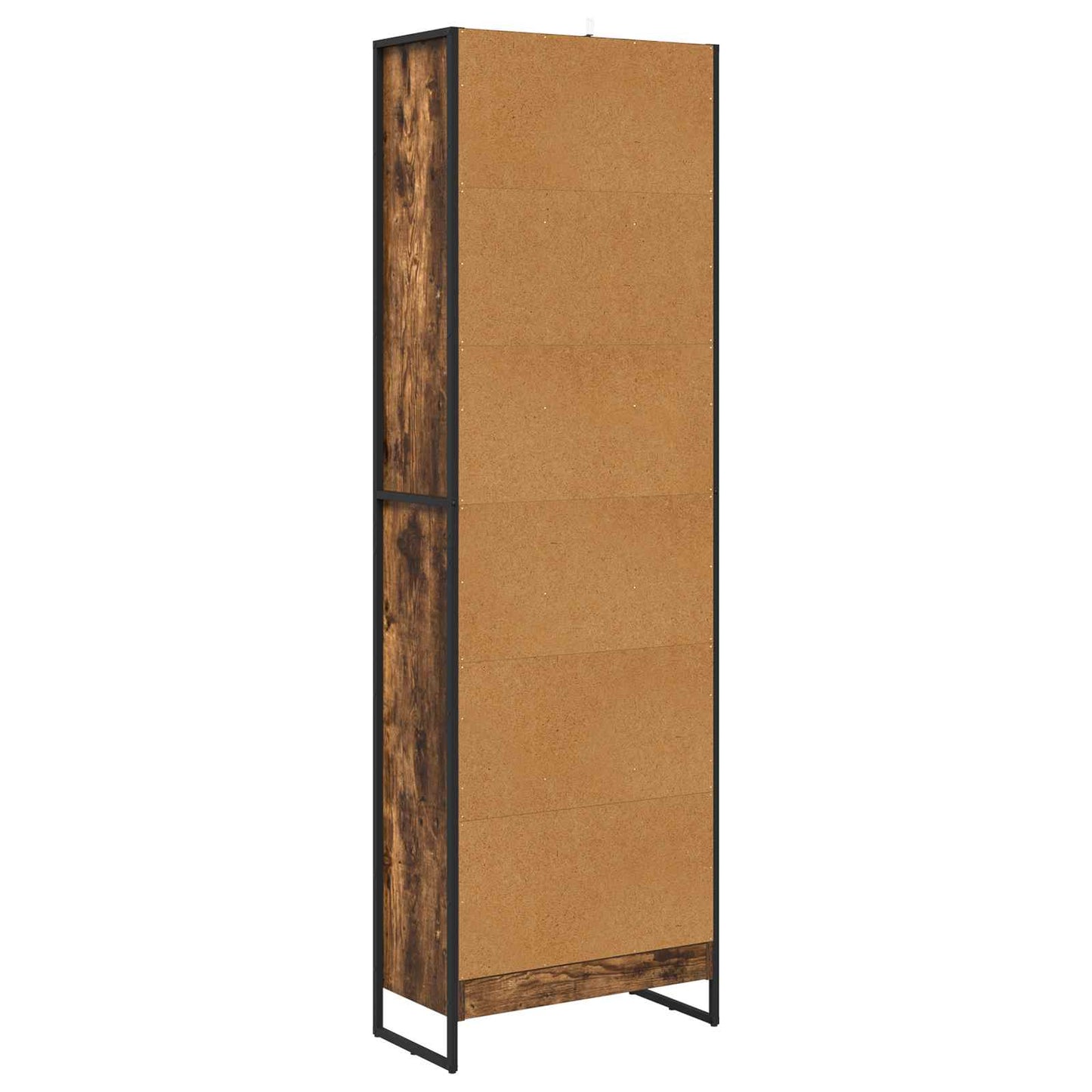 vidaXL Bücherregal 2 pcs Raucharbe 80 x 30 x 155 cm Holzwerkstoff