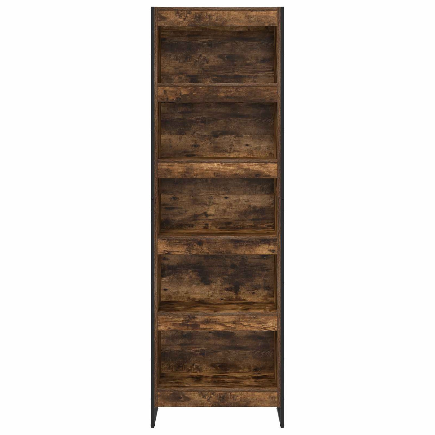vidaXL Bücherregal 2 pcs Raucharbe 80 x 30 x 155 cm Holzwerkstoff