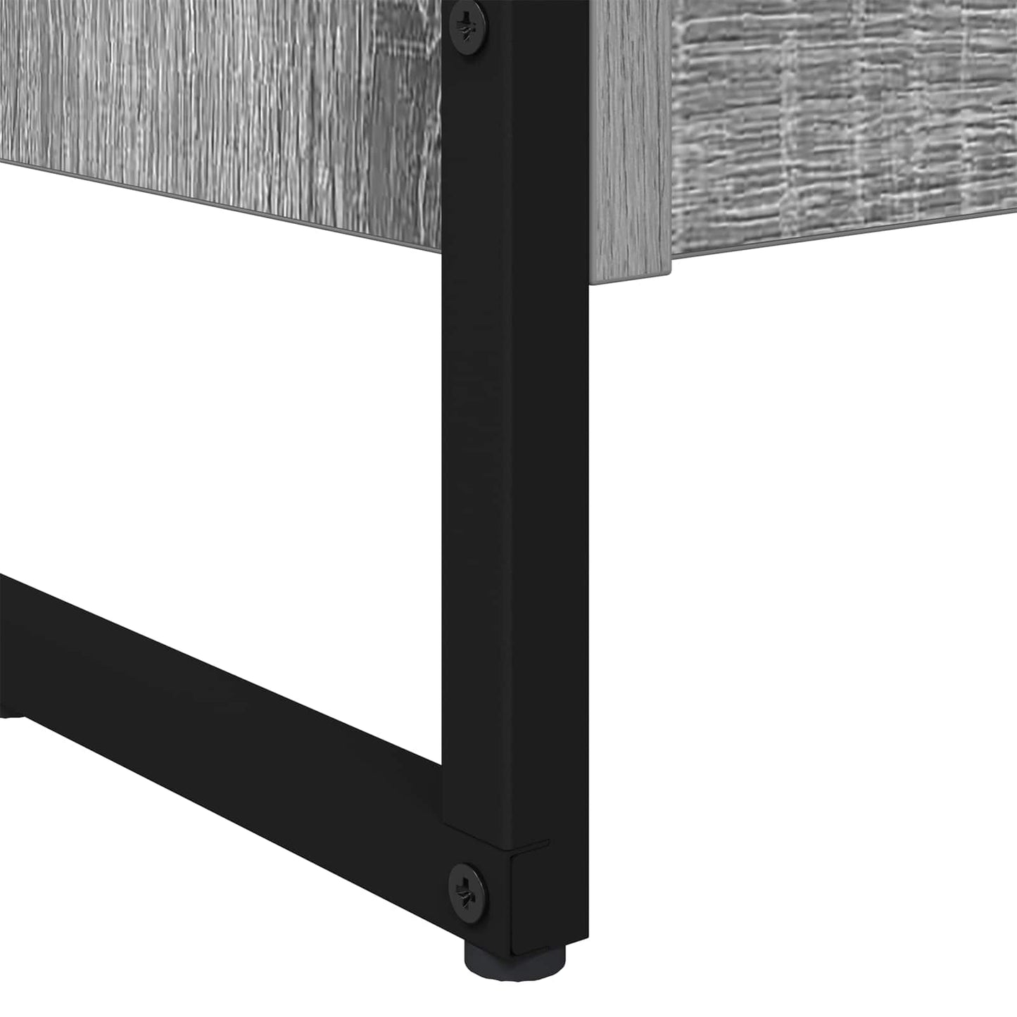 vidaXL Bücherregal 2 pcs Graues Sonoma 80 x 30 x 155 cm Holzwerkstoff