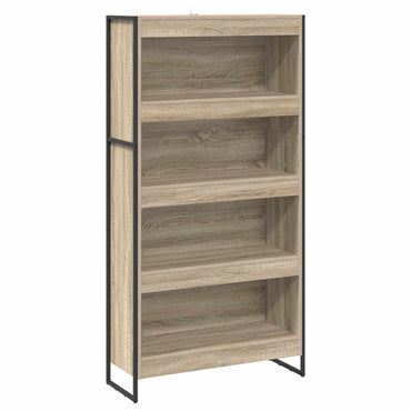 vidaXL Bücherregal 2 pcs Sonoma 80 x 30 x 155 cm Holzwerkstoff