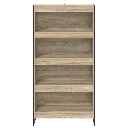 Bücherregal 2 pcs Sonoma 80 x 30 x 155 cm Holzwerkstoff