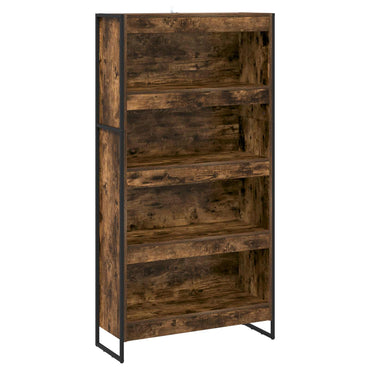 vidaXL Bücherregal 2 pcs Raucharbe 80 x 30 x 155 cm Holzwerkstoff