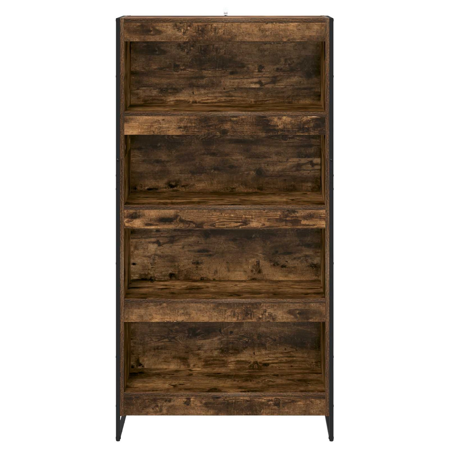 Bücherregal 2 pcs Raucharbe 80 x 30 x 155 cm Holzwerkstoff