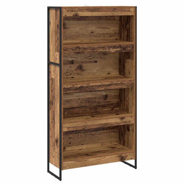 vidaXL Bücherregal 2 pcs Altholz 80 x 30 x 155 cm Holzwerkstoff