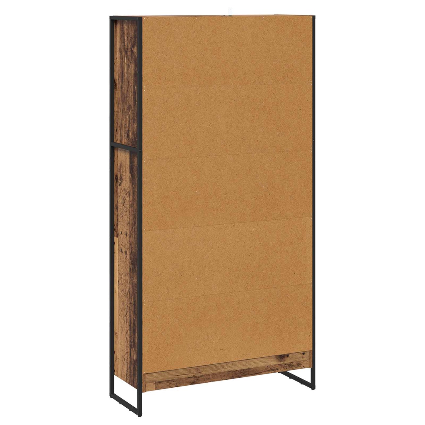 vidaXL Bücherregal 2 pcs Altholz 80 x 30 x 155 cm Holzwerkstoff